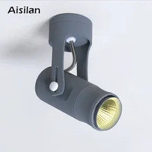 Aisilanсовременный Светодиодный прожектор пескоструйная обработка потолочные алюминиевые установленный на поверхности COB скандинавские для гостиной спальни коридора AC85-260