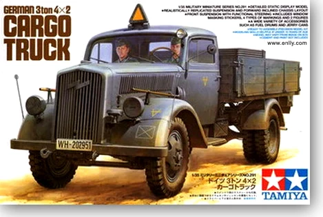 

1/35 German Opel 3 Tons 4X2 Truck 35291