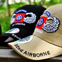 Армии США 82ND дивизии Тактический Вышитые Бейсболка GOLF HAT