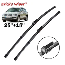 Erick – balais d'essuie-glace avant LHD, pour Skoda Karoq 2017 2018 2019 2020, pare-brise, fenêtre avant 26