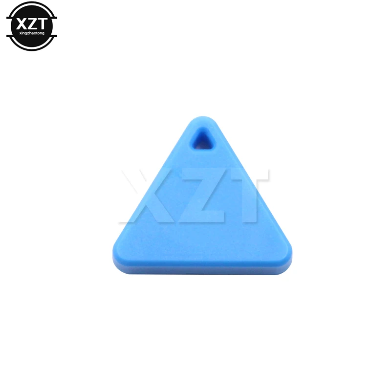 Wireless Bluetooth 4.0 Tracker GPS Locator Key Finder Anti Lost Tracker Anti Lose Tracker Item Locator Anti Lost Locator Key Chain Locator Kid Child Bag Wallet Key Pet Dog GPS Locator Alarm Anti-lost Keychain Triangle Smart Tag