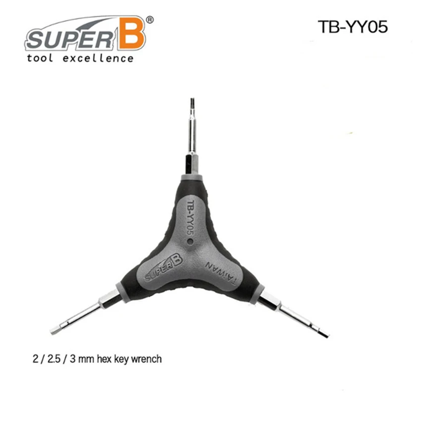 Супер B TB-YY05/YY10/YY15/YY20/YY25/YY30 торцевой ключ "Y" гаечный ключ для велосипеда шестигранный ключ гаечные ключи Инструменты для ремонта велосипеда - Цвет: TB-YY05