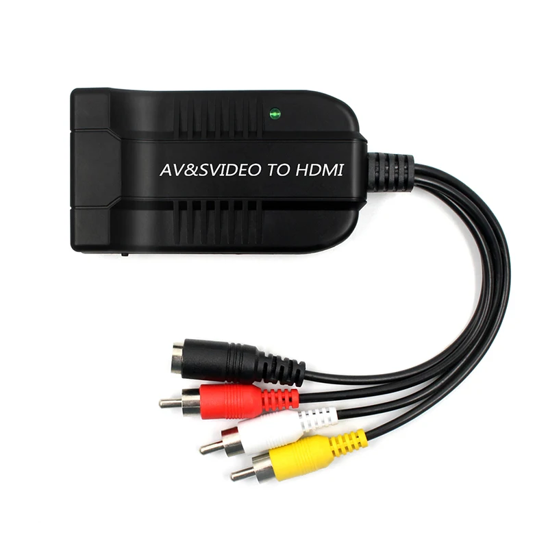 Композитный штекер 3RCA AV M/F в HDMI Женский конвертер аналоговый цифровой адаптер для