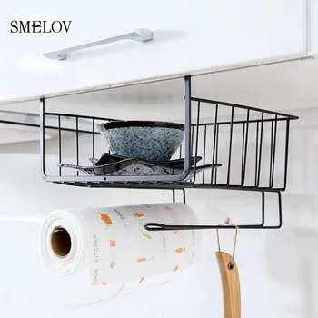 

Creative Hanging Kitchen Dish Storage Cabinet Basket Rack Cupboard Bathroom Wardrobe balcony desk book Shelf Organizer Holder