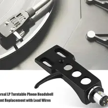 Универсальная головка Phono 4Pin контакты поворотная головка Замена со свинцовыми проводами поворотная головка