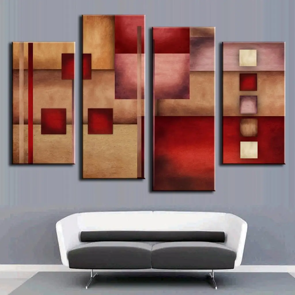 Aliexpresscom Buy Pcsset Combined Abstract Canvas Art Red - Aliexpresscom Buy Pcsset Combined Abstract Canvas Art Red Beige Canvaswall Picture Decoration Home Modern Canvas Oil Art Prints From Reliable aliexpresscom buy pcsset combined abstract canvas art red - aliexpresscom buy pcsset combined abstract canvas art red beige canvaswall picture decoration home modern canvas oil art prints from reliable