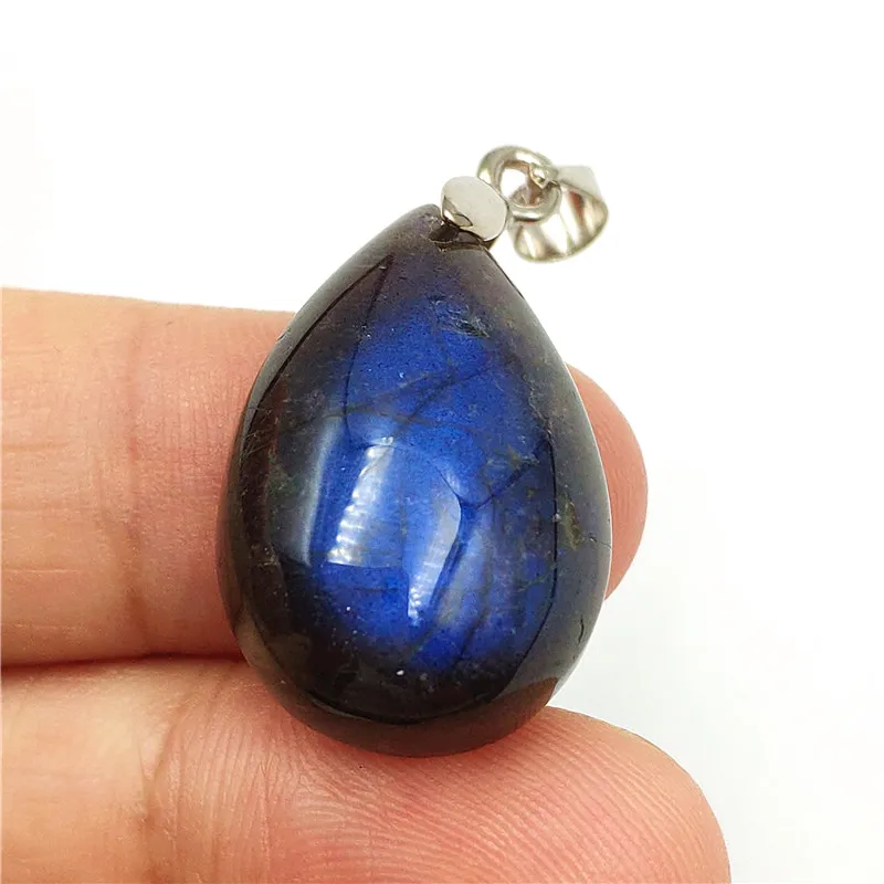 Natural Labradorite Necklace Pendant (1)
