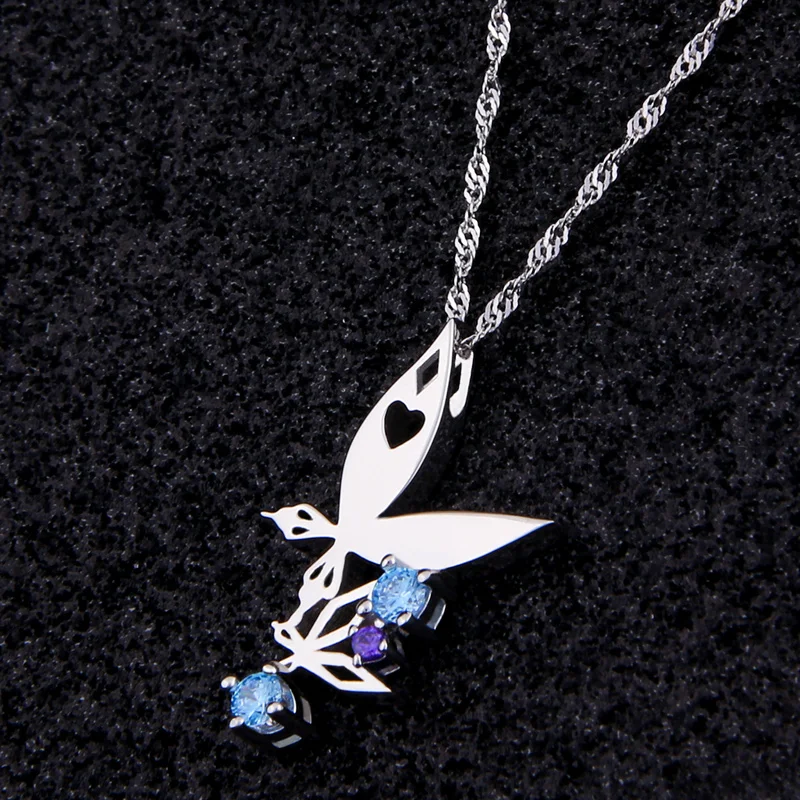 Ожерелье с подвеской бабочкой D.Gray man Tyki Mikk модный подарок на Рождество|pendant