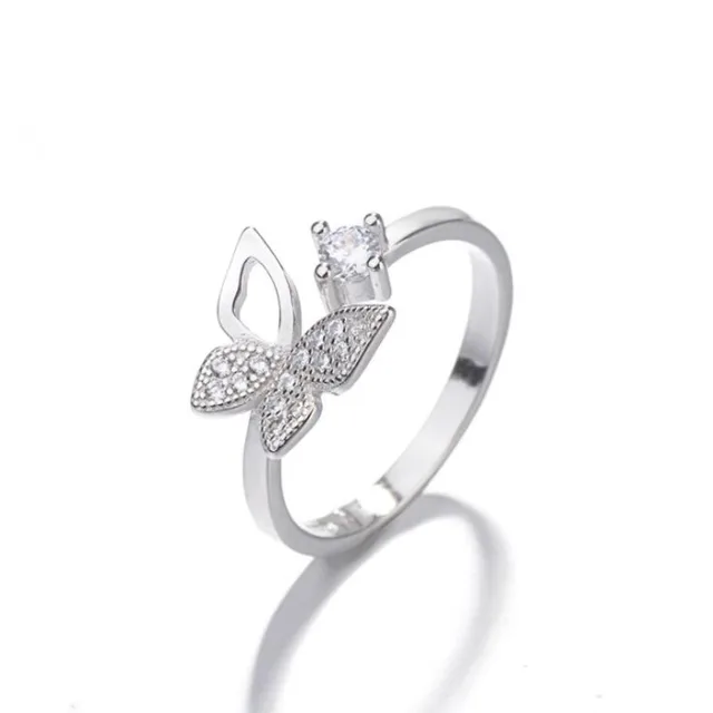 Фото женское кольцо с микро инкрустацией популярные украшения из цена