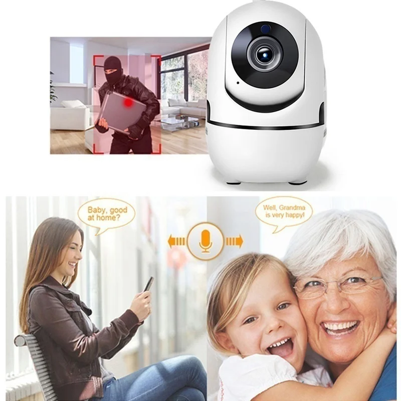  Baby Monitor Portatile Macchina Fotografica del IP 1080 P HD Intelligente Senza Fili Del Bambino Ma
