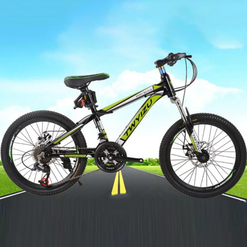 Perfect Mountain Bike Aluminum Alloy Frame 20 Inches 21 Speed Double Disc Double Disc Brake 0