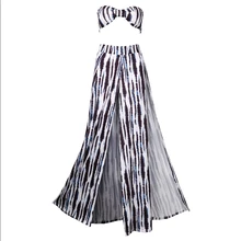 Длинная женская юбка,, Boho, Пляжная, в Вертикальную Полоску, с разрезом, летняя, сексуальная, открытая, сбоку, асимметричная, юбки