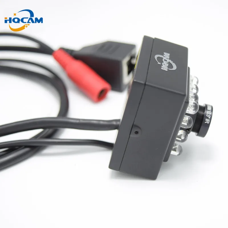 HQCAM 720P Мини ИК 940nm светодиоды 1.0мп Onvif камера видеонаблюдения Ip микрофон аудио HI3518E