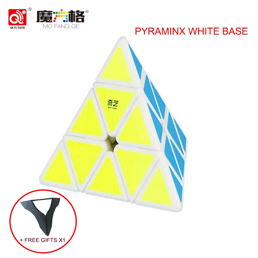 Qiyi Qiming 3x3x3 Magic Cube Professional Smoothly Puzzle Gift Twist Triangle Kids Toy Speed Cube Educational Toys For Children