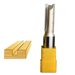Деревообрабатывающий инструмент Метрическая Флейта прямой бит фреза-1/2*11 мм-1/2 "хвостовик-Arden A0114398