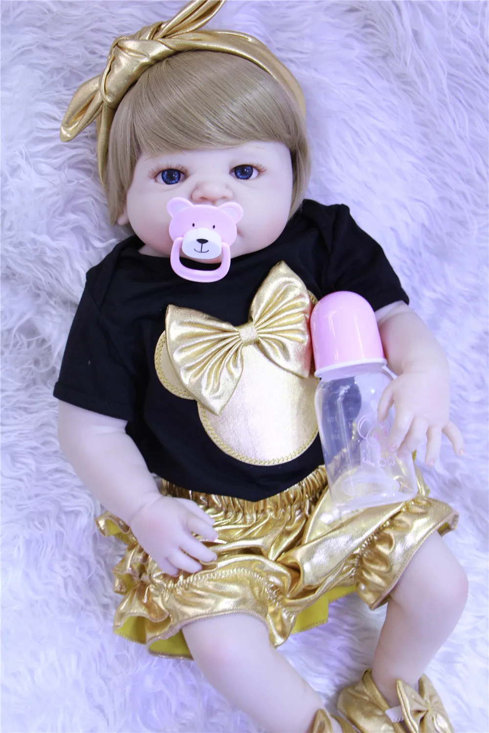 Кукла Bebe силиконовая кукла для новорожденных 22 дюйма|reborn full body|silicone rebornfull body silicone