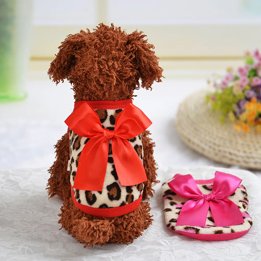 

Dog dress Pet Cat Dog Puppy Warm Knit Coat Clothes Vest Jacket Apparel Costume pet dress roupa cachorro