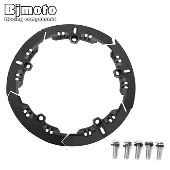 

BJMOTO Motorcycle Part For Yamaha Tmax 530 sx/dx 2017-2018 Aluminum Transmission Belt Pulley Protective Cover