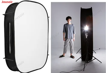 

Studio 150*200CM vertical Softbox soft light screen white bottom shooting background CD50 T03