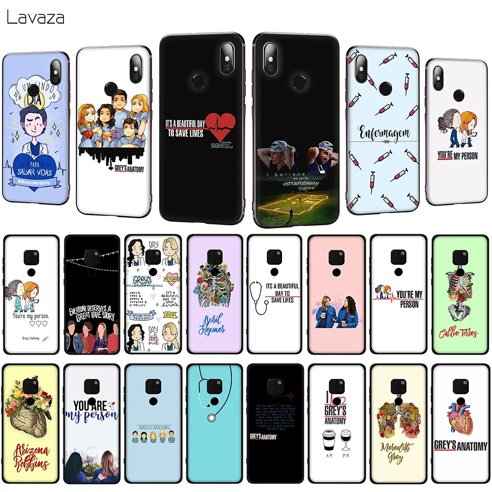 Lavaza Greys Anatomy Merder Soft Phone Case for Huawei Mate 10 20 P10 P20 P30 Lite Pro P Smart 2019 TPU Cover | Мобильные телефоны