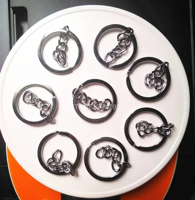 10Piece/lot Key Chain Accessories Wholesale Silver Golden High Quality