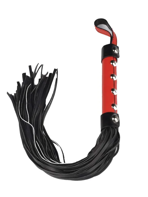 Buy Pu Leather Fetish Bondage Sex Whip Flogger Bdsm