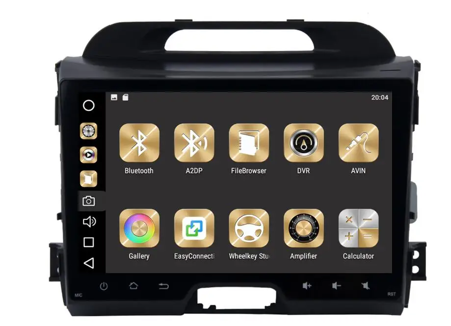 Excellent IPS 4GB Ram 8-Core 32GB Flash 9inch Android 9.0 Car Dvd Gps For Kia Sportage R SportageR2011-2016 Car Pc Multimedia Audio Radio 7