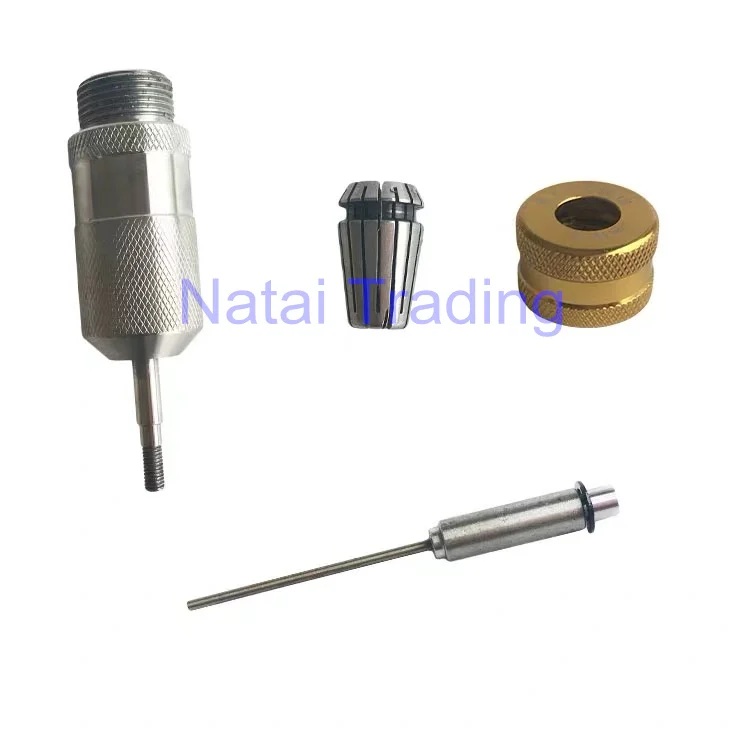 Used for BOSCH 120 series common rail injector electromagnetic valve Armature lift measuring seat tool Over lift measuring tool
