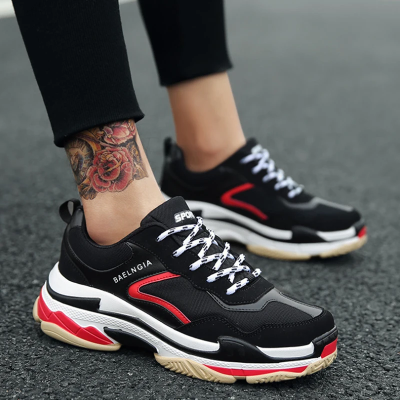 high heel sneakers mens