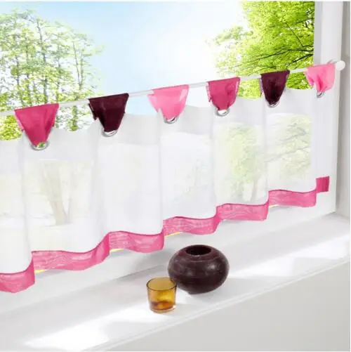 Mehrfarbige Top Garn Kuche Half Vorhange Romische Ein Kleiner Couchtisch Tull Dekoration Kurze Tur Vorhang Curtains Unlimited Curtain Door Beadscurtain Tape Aliexpress