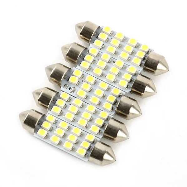 ONEWELL 5 шт. 12SMD 12 В Светодиодные Автомобильные лампы для чтения автомобильные