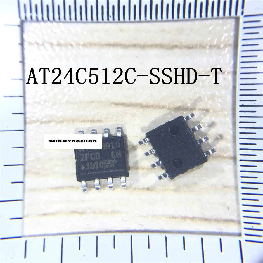 100 шт. X AT24C512C-SSHD-T AT24C512C AT24C512C-SSHD Новая бесплатная доставка | Электроника