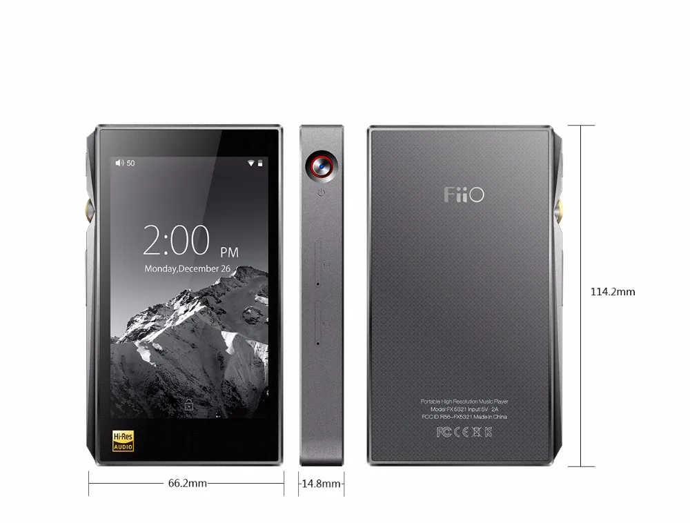 Fiio X5III X5 3nd Gen 32GB / x5s X5IIIS 64GB MP3 HIFI Lossless Music Player Balanced Output Bluetooth Audio DSD DAC WIFI APTX