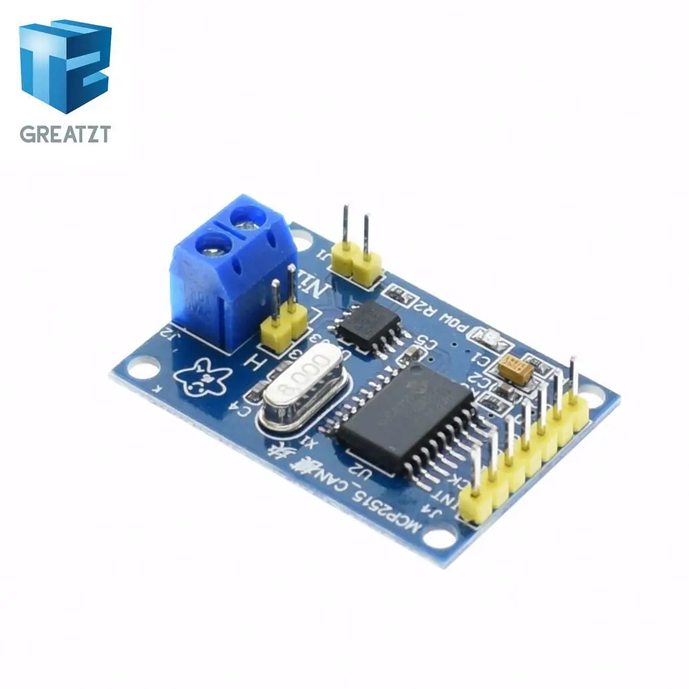 

1PCS MCP2515 CAN Bus Module TJA1050 receiver SPI For 51 MCU ARM controller