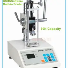 30N цифровой пружинный удлинитель и тестер силы сжатия с программное обеспечение USB и встроенный принтер