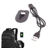 1pc External USB Male to Female Extension Charging Port Interface Adapter Data Charging Cable for Backpack Luggage Accessories ► Photo 2/6
