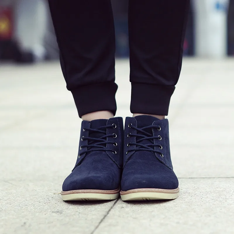 Merkmak/мужские ботинки; коллекция года; сезон осень-зима; ботильоны; модная обувь; обувь на шнуровке; мужские ботинки высокого качества; мужская повседневная обувь в винтажном стиле