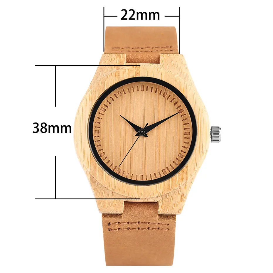 classic nature bamboo women watches14