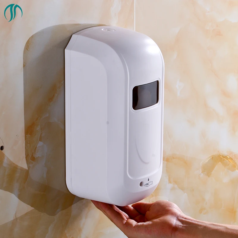 1000ml AC DC Wall Automatic Foam Dispenser Hand Sanitizer Sensor Automatic Soap Dispenser Auto Touchless Dispenser Soap Liquid auto hand soap dispenser with ir sensor auto sensor touchless hand free sanitizer hand washing liquid bottle