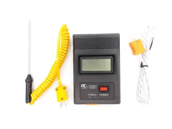 

TM-902C K Type Black Digital LCD Thermometer Temperature Detector Industrial Thermodetector Meter + Thermocouple Probe Wholesale