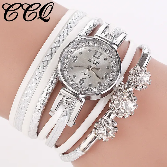 CCQ High Quality Beautiful Fashion Women Bracelet Watch Ladies Watch Casual Anal CCQ High Quality Beautiful Fashion Women Bracelet Watch Ladies Watch Casual Anal