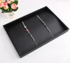 Luxury Hot Sale Black PU Leather Jewelry Pallet Necklace Tray for show Rings Bracelet Exhibition Jewelry Organizer Showcases ► Photo 3/6