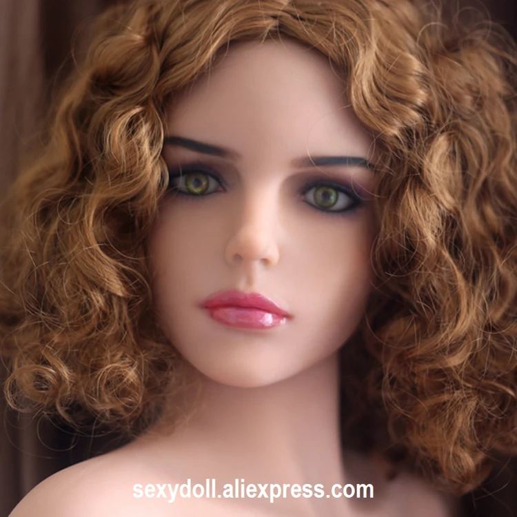 WMDOLL adult silicone sex doll head American (1)