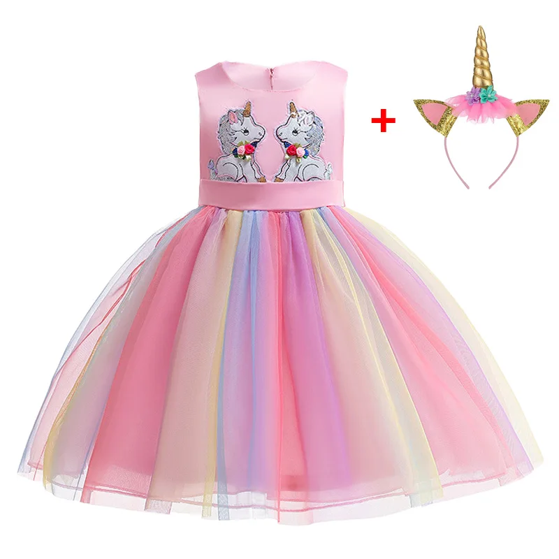 Unicorn Party Dresses For Girls -Unicorn Fashion HTB1YXiqaUuF3KVjSZK9q6zVtXXaP