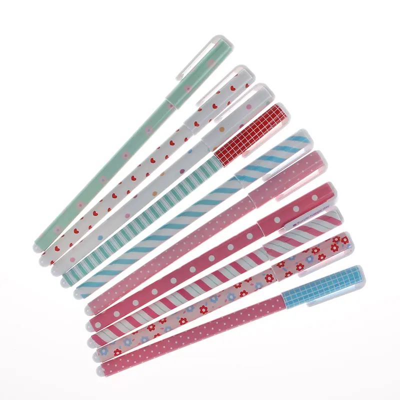 

Colorful Colored gel pen text marker Cartoon animal Starry star floral Office school supply Gift Handles Without Box Stationery