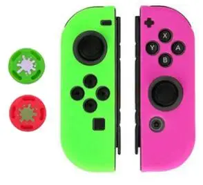 Силиконовый чехол и ручки для nyd Switch JOY-CON защитные аксессуары - Цвет: GE PI