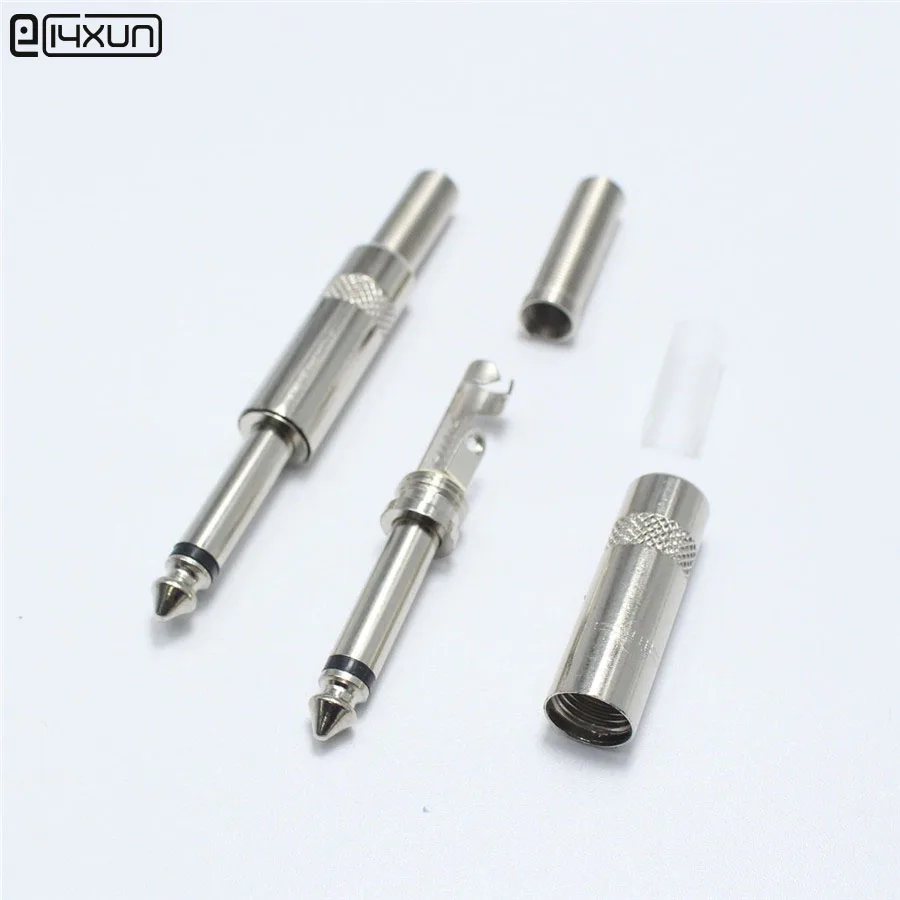 2 шт. разъем для микрофона 6 35 мм 1/4 дюйма|plug gauge|plug plasticplug in dimmer switch |