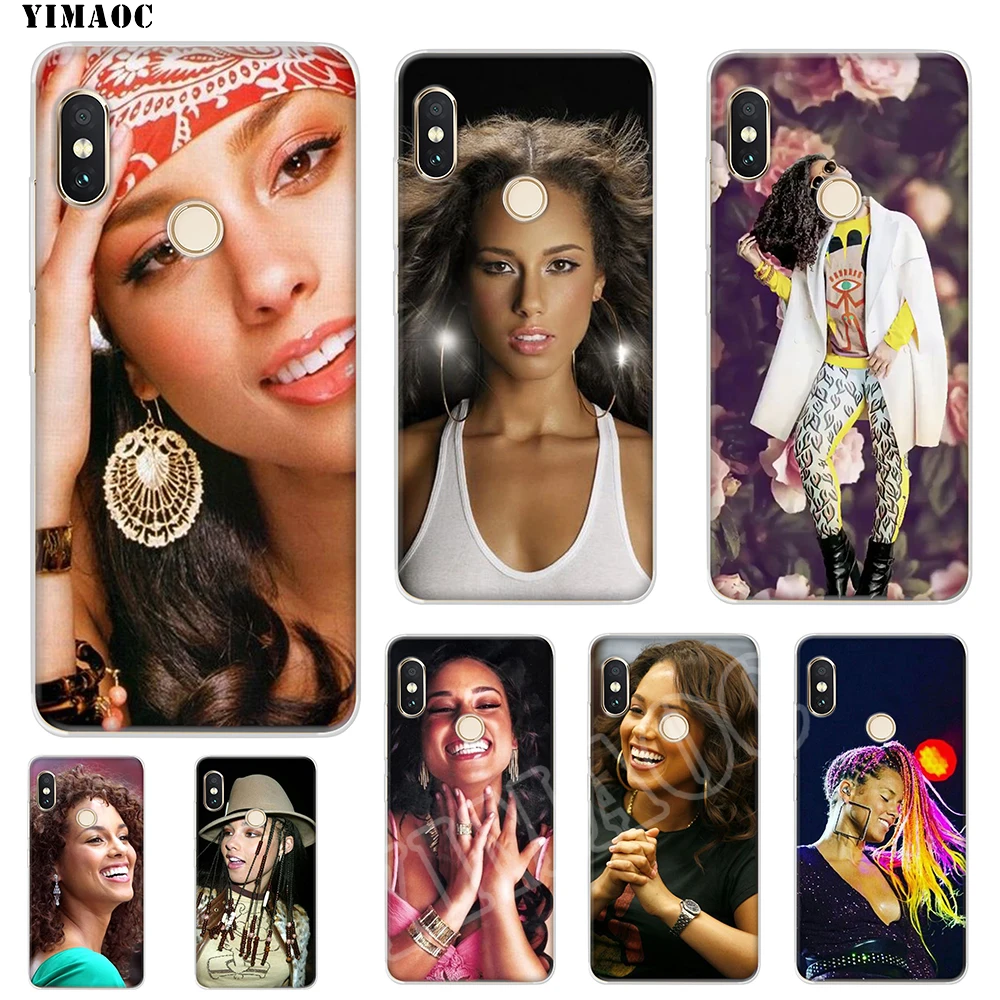 YIMAOC AliciaKeys Мягкий силиконовый чехол для телефона POCOPHONE F1 Xiaomi Redmi Note 6 7 Pro 6A mi 8 Lite TPU