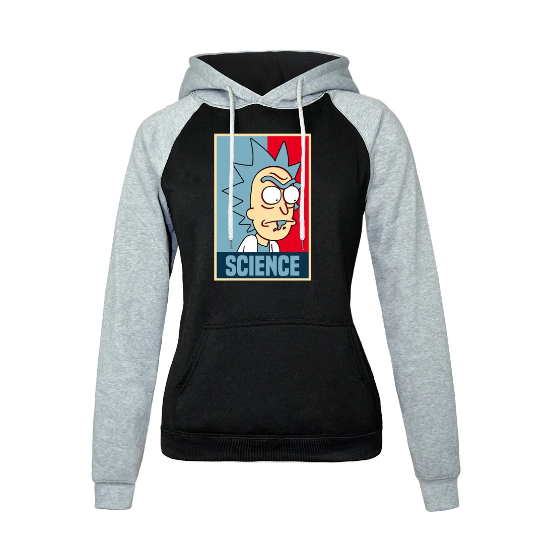 SCIENCE RICK AND marty, Забавный принт, уличная одежда, Харадзюку, толстовки, новинка, горячая Распродажа, весна, реглан, Толстовка для женщин, Kpop, худи