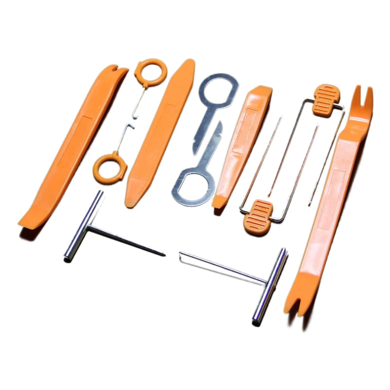 

12pc/set Kit Car Disassembly Tools Car dvd player Stereo Refit Tools Interior Plastic Trim Panel Dashboard Installation Removal